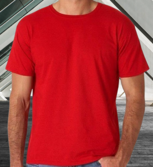 Baju Kaos Oblong Polos Merah