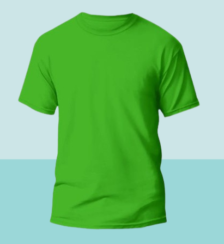 Kaos Polos Hijau Fuji 24s 