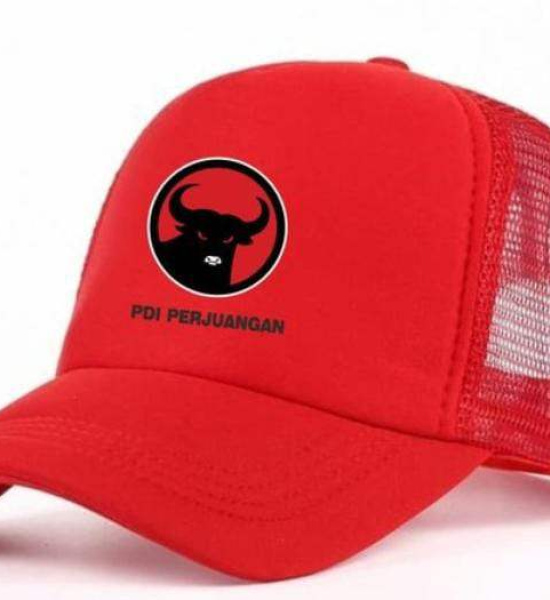 Konveksi Topi Jaring Partai PDIP