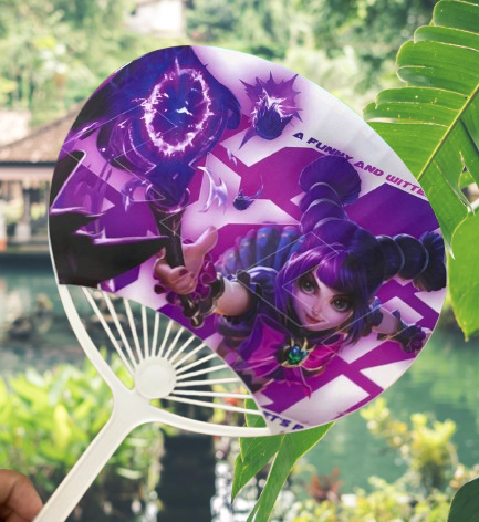 Kipas Model Kerang Cetak Bolak Balik