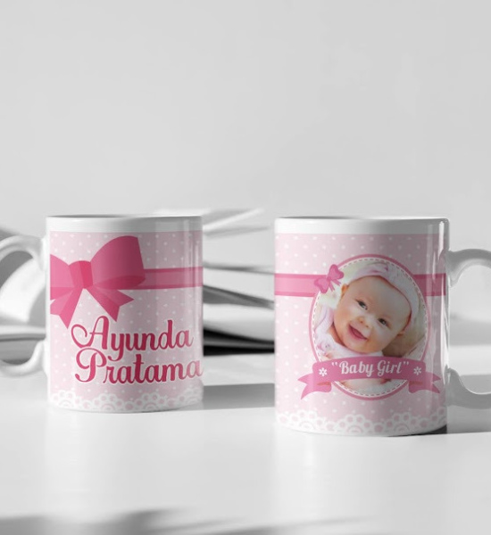 Jual Mug Souvenir Aqiqah Jakarta